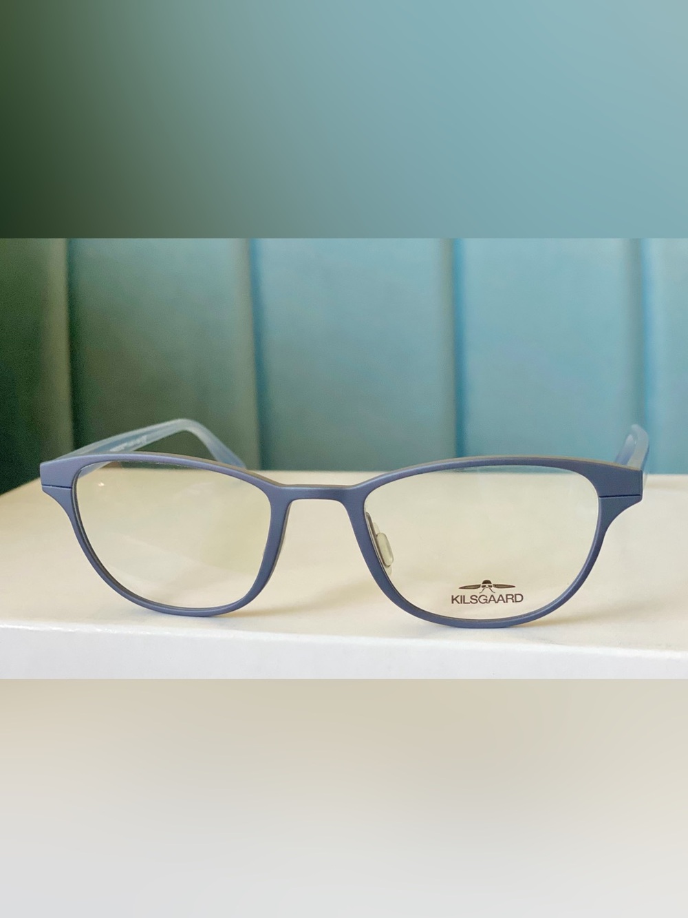 Brand New Kilsgaard Blue Gray Ultra Lightweight Optical Eyeglasses Unisex